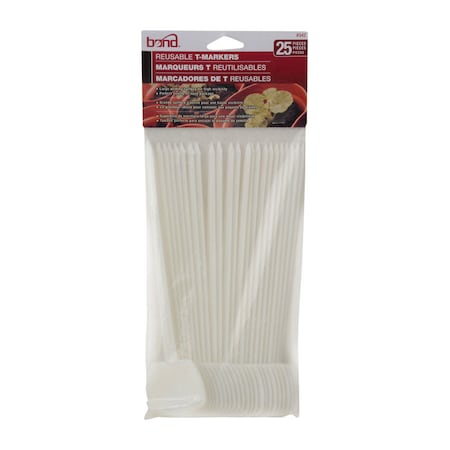 Bond Manufacturing PLNT LABELS WHT 8"" 25PK 342K